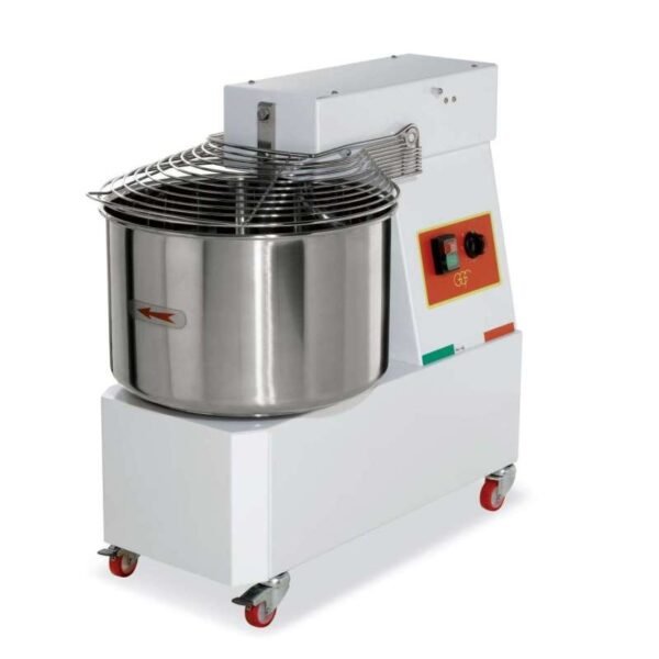Amasadora Espiral 32 litros cuba y cabezal fijo con 2 velocidades TREVISO IM32 2V