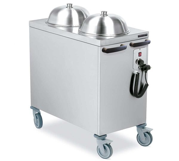 Carro Dispensador de Platos Calientes Distform