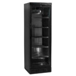 Armario refrigerado negro profesional