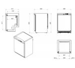 Edenox Armario Refrigerado APS-451-C Blanco - Imagen 2