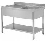 Edenox Fregadero Gama 600 con Bastidor sin Estante