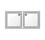 Edenox Fregadero Gama 600 con Bastidor sin Estante - Imagen 2