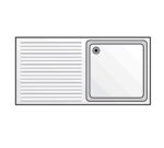Edenox Fregadero Gama 600 sin Bastidor - Imagen 4