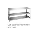 Edenox Mesa Central Gama 500 con 1 Estante - Imagen 3