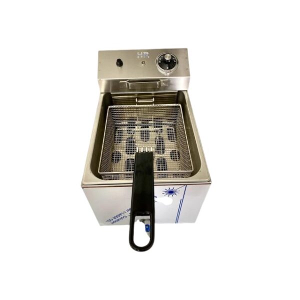freidora 8 Litros marca HR con grifo