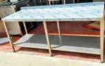 Mesa de trabajo de acero inoxi - Imagen 2