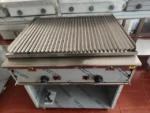 barbacoa a gas con piedra volcánica - Imagen 2