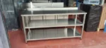 Mesa en acero inoxidable dos estantes - Imagen 2