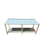 Mesa de trabajo de acero inoxi