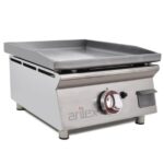 Plancha a gas 40 cm ARILEX en acero laminado de 6 mm 40PGLN