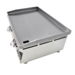 Plancha a gas 60 cm ARILEX en acero laminado de 6 mm 60PGLN - Imagen 3