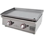 Plancha a gas 60 cm ARILEX en acero laminado de 6 mm 60PGLN - Imagen 7