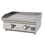 Plancha a gas 60 cm ARILEX en acero rectificado de 15 mm 60PGRN - Imagen 2