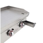 Plancha a gas 60 cm ARILEX en acero rectificado de 15 mm 60PGRN - Imagen 5